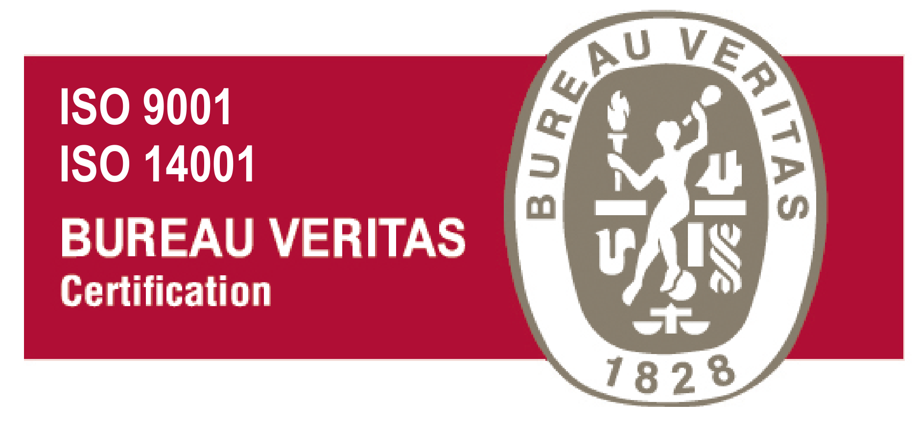 CERTIFICADO DE CALIDAD ISO 9001 Y MEDIO AMBIENTE 14001